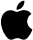 black-Apple-logo 1